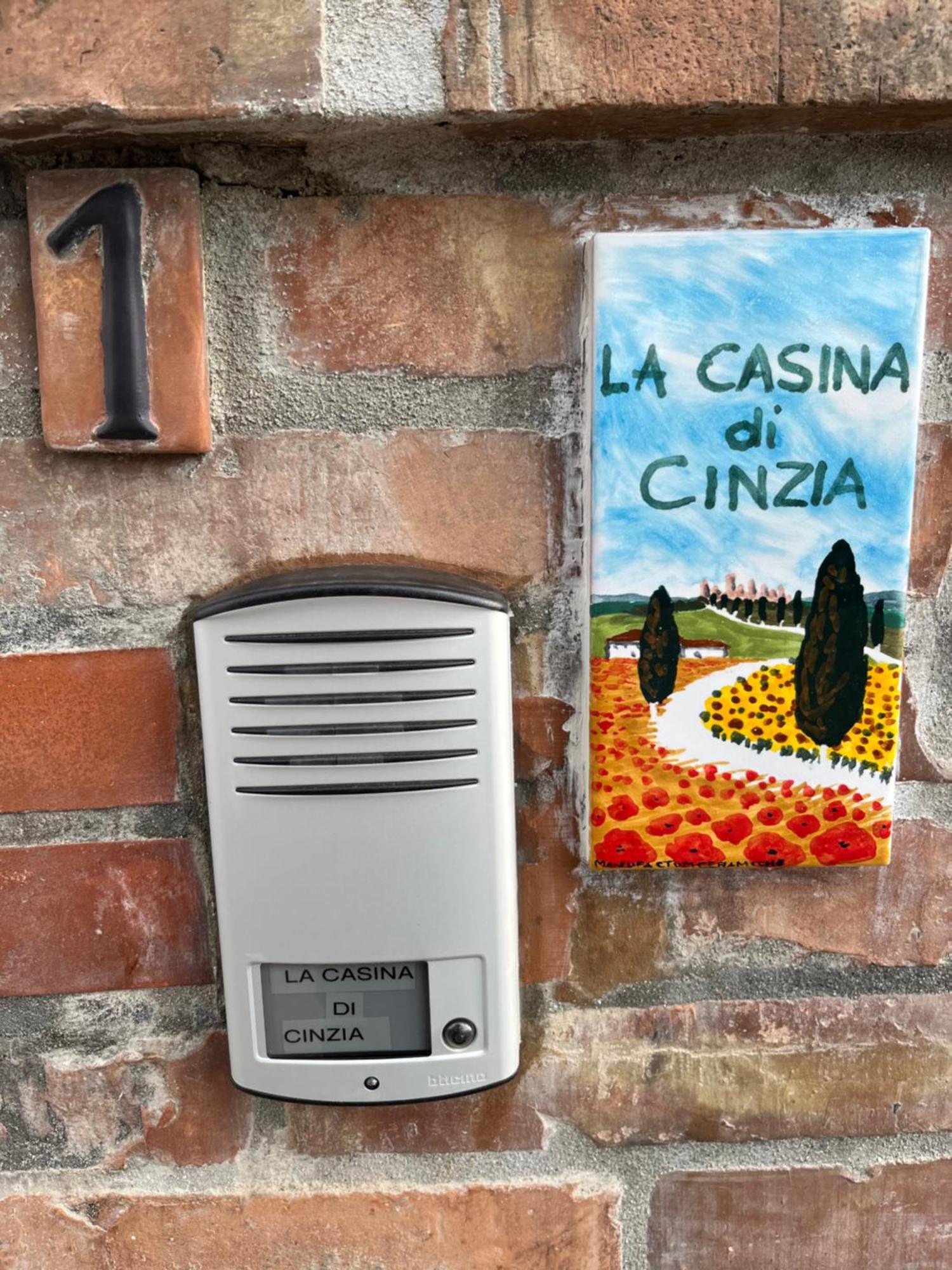 La Casina Di Cinzia Apartamento San Gimignano Exterior foto